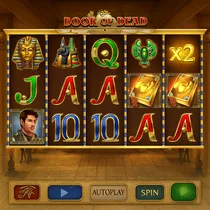 Verde Casino - Book of Dead Slot Game by Play'n GO